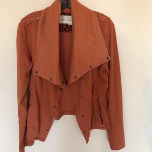 Rust colored Anthropologie Jacket